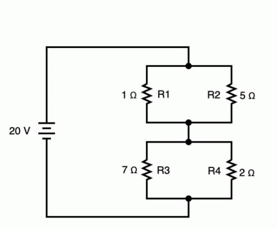 Serie-parallel circuit