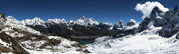 Планине Хималаје као пример конвергентних, тектонских плоча