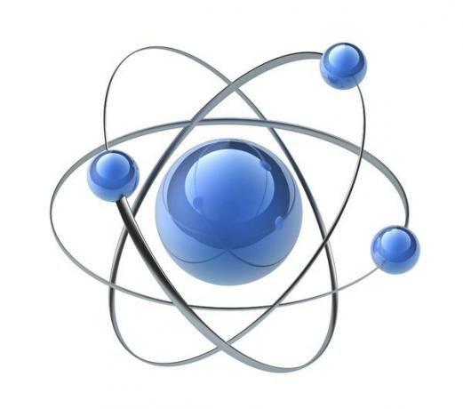 Ilustración del átomo.