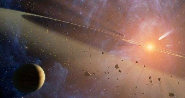 Konsepsi Epsilon Eridani oleh NASA/JPL-Caltech